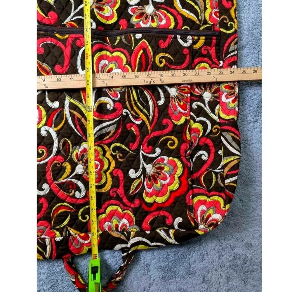 Vera Bradley ~ Quilted Cotton Hanging Garment Bag ~ Puccini Pattern ~ 48x24